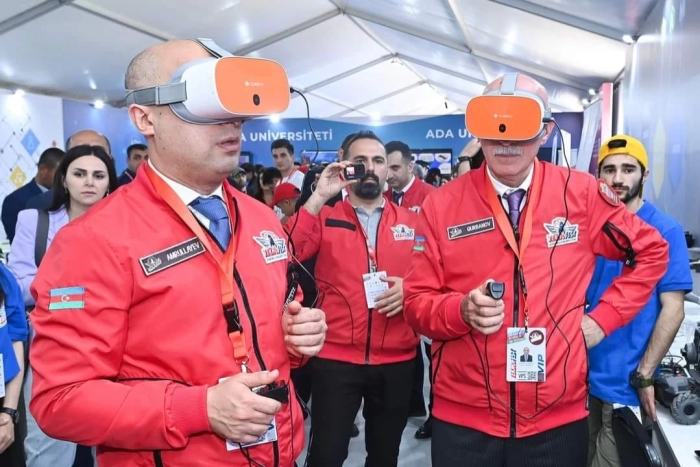  STEAM layihəsi "Teknofest Azərbaycan" festivalında.