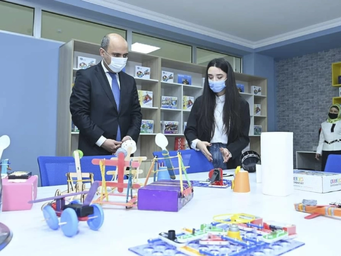  Ağdaş STEAM Mərkəzinin açılışı keçirilib.