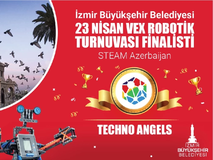  STEAM layihəsi tərəfindən Online VEX Robotics yarışmasına qoşulan 3 komanda finala yüksəlib.