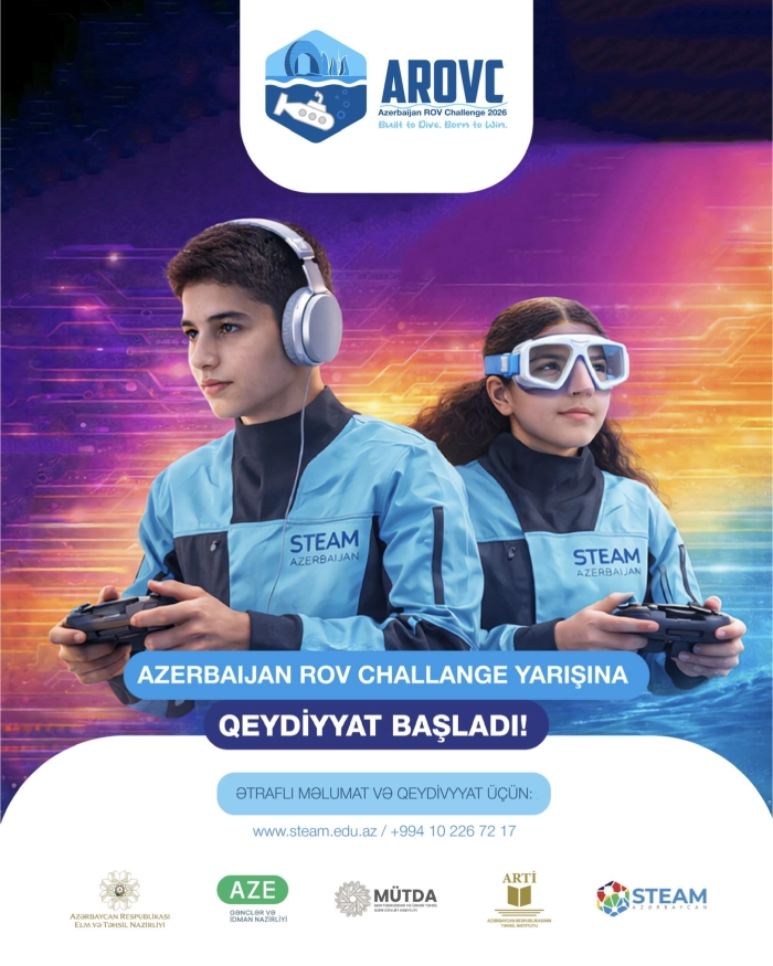 Azerbaijan ROV Challenge (Məsafədən idarəolunan pilotsuz sualtı dron və suüstü qayıq) yarışı start götürür!