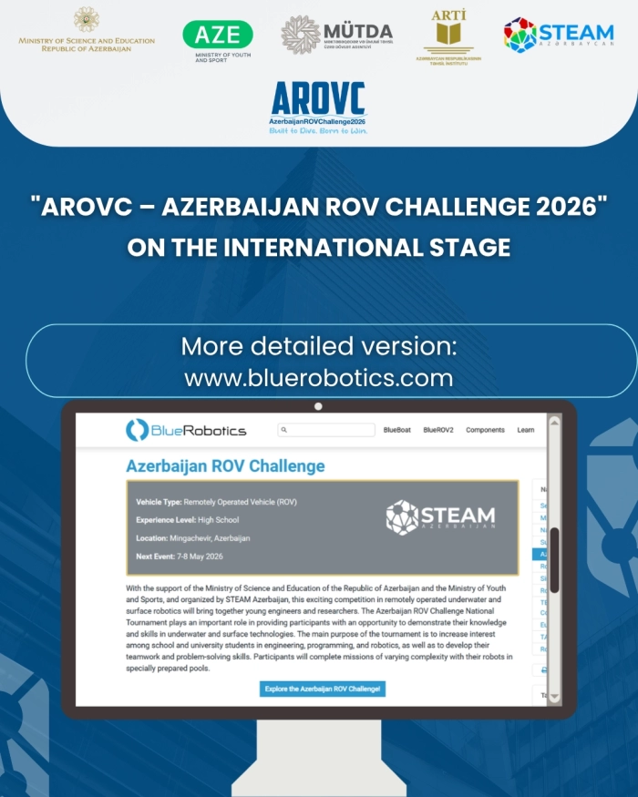 Azərbaycan ROV Challenge beynəlxalq arenada!